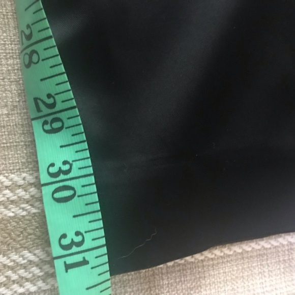 Melanie Lyne Black Satiny Dress Pants - Size 10 - Picture 7 of 8